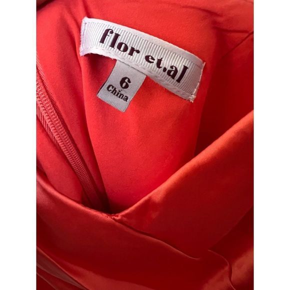 Pleated Ruffle High-Low Gown 💃 - Picture 4 of 7